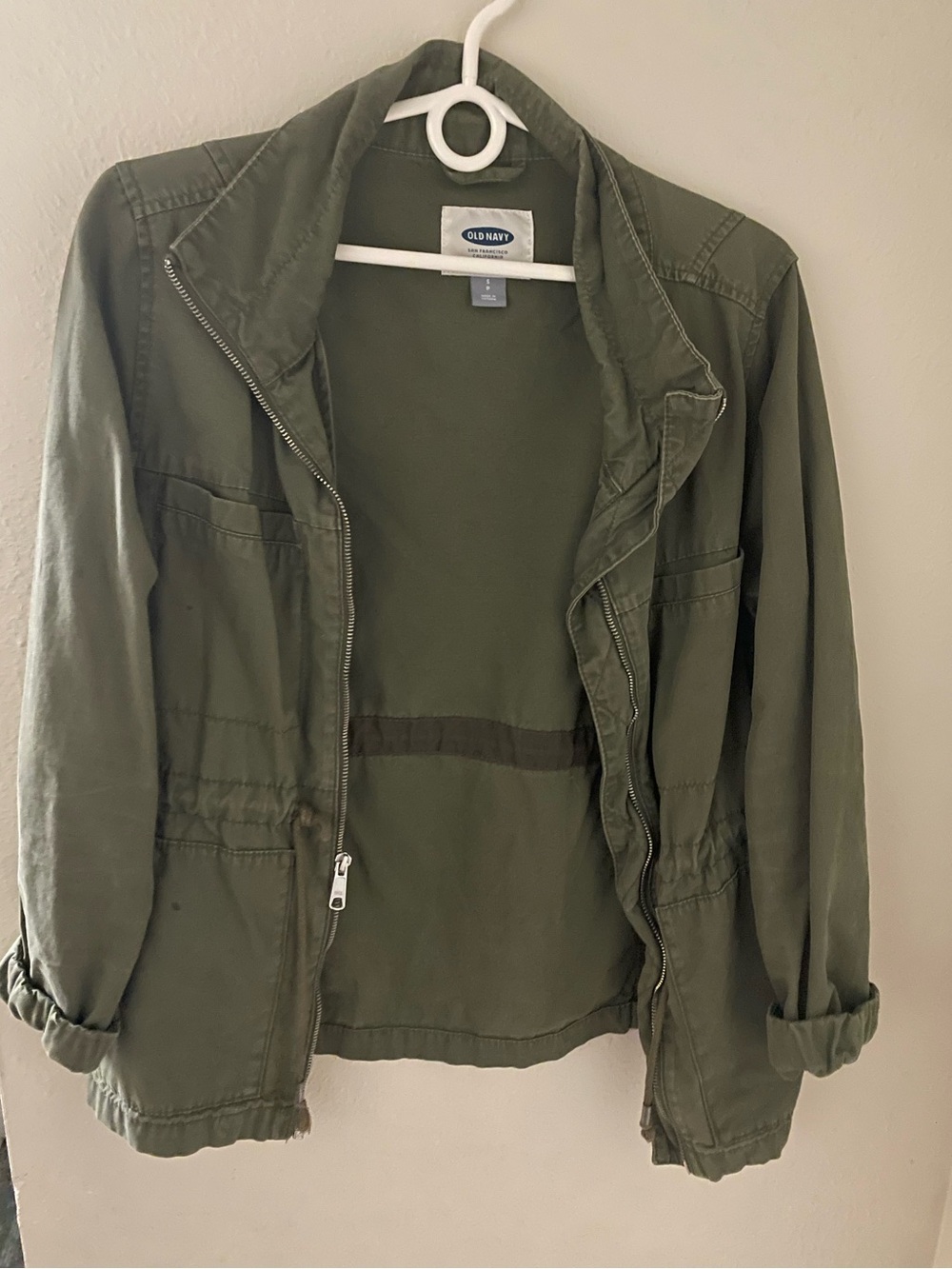 Old Navy Military-Inspired Olive Jacket
